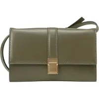 Marc O'Polo Umhängetasche Geldbörse Tora 2 in 1 Crossbody Bag Dark Mossy Olive olivgrün