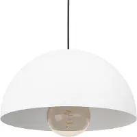 Eglo Weiße Pendellampe Gaetano Ø 38cm - E27