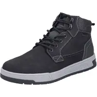 Rieker Schnürstiefel Herren Freizeitstiefel Stiefelette gefüttert schwarz 45