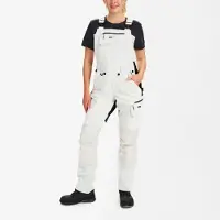 Engel Latzhose Entire Damen mit 4-Wege-Stretch 3341-234-30179 Gr. 34 weiß/anthrazit