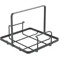 Metaltex Serviettenhalter "Lava", schwarz, B:19cm H:15cm L:19cm, Metall, Serviettenhalter, Serviettenhalter