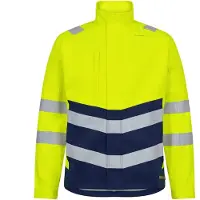 Engel Safety+ Arbeitsjacke 1321-188 Gr. 3XL gelb/blue ink