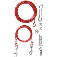 Trixie Plastifizierte Kabel Für Hunde 2 Einheiten