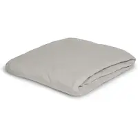 Irisette Betttuch "Vesuv 12", silber (silberfarben), B:150cm L:250cm, Jersey, Obermaterial: 100% Baumwolle, Bettlaken, Betttuch, flauschig und warm, ohne Gummizug