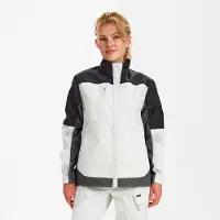 Engel Arbeitsjacke Entire Damen 1333-144-30179 Gr. XS weiß/anthrazit