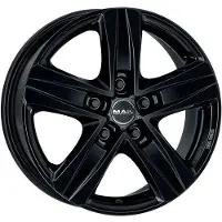 Mak Alufelge Stone 5 7.5X18 5X127 Et 50 Gloss Black
