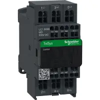 Schneider Electric LC1D093MD Leistungsschütz LC1D 3p, +1S+1Ö, 4 kW, 9 A, 400 V AC3, Spule 220 V DC