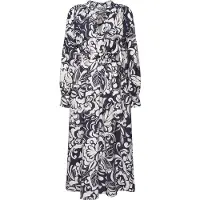 Seidensticker Sommerkleid 1/1 V-Neck Druck