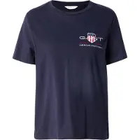 Gant für Damen. 4200277 Archiv Shield T-shirt navy (XS), Lässig, Baumwolle, Kurzarm, Marine