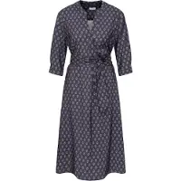 Seidensticker Sommerkleid 3/4 V-Neck Druck