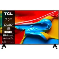TCL 32V4C, 81,3 cm (32"), 1366 x 768 Pixel, QLED, Smart-TV, WLAN, Schwarz