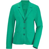 Goldner Damen elegante Jacke aus Stretchjersey in grün | Gr.: 54