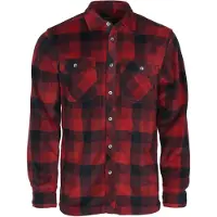 Pinewood - Finnveden Canada Fleece Hemd - Hemd Gr XL rot