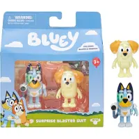 Bluey TM TOYS Figurenset, Bluey und Chucky mit Blaster BLU17652