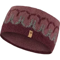 Fjällräven övik Path Knit Headband dark garnet-mesa purple (356-410) OneSize
