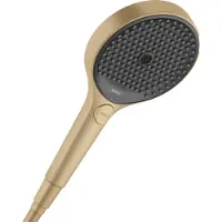 Hansgrohe Handbrause Rainfinity 130 EcoSm. 130mm Kopf, 3jet, DN 15, brushed bronze