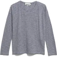 Armedangels - Women's Xianaa Lovely Stripes - Longsleeve Gr S grau