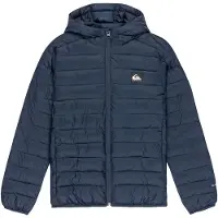 Quiksilver Outdoorjacke "Scaly", Kinder, Gr. 16, blau (schwarz navy), Obermaterial: 100% Nylon., Jacken Outdoorjacke