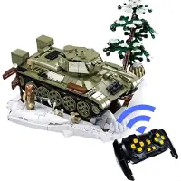 Sluban Power Bricks T34/76 + Remote Control M38-B7072
