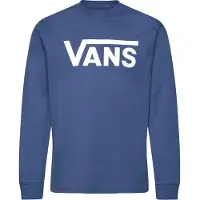Vans T-Shirt "BYVANSCLASSICLSBOYS", Jungen, Gr. S (134), blau (true navy), Obermaterial: 100% Baumwolle, Shirts T-Shirt, für Kids geeignet, aus Baumwolle
