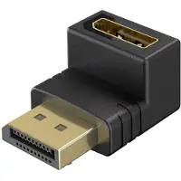 Goobay DisplayPort-Winkeladapter 90° nach unten