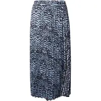 Scotch & Soda Asymmetrical Pleated Wrap Midirock