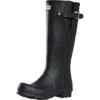 Hunter Boots - Original Tall Side Adjustable Boot - Gummistiefel Gr 44 schwarz