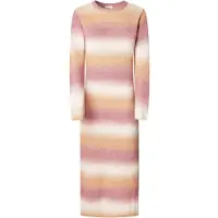 Pepe Jeans für Damen. PL9537713 Colombe Kleid rosa (S), Lässig, Polyester, Langarm