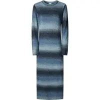 Pepe Jeans für Damen. PL9537713 Colombe Kleid blau (S), Lässig, Polyester, Langarm