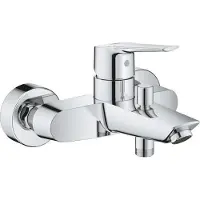 GROHE Badewannenarmatur, Start, Automatischer Umsteller, Wassersparender Mousseur, Verchromt, 35 mm Keramikkartusche