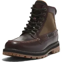 Timberland Boots Britton Road Mid Lace Herren Burgundy Full Grain-Schuhgröße 43,5