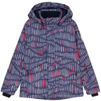 Color Kids - Girl's Ski Jacket AOP - Skijacke Gr 92 blau