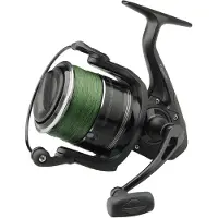 Dam Rolle Quick Darkside 4B Spod 7000S FD Incl. 200M 30LB Braid Karpfenrolle Weitwurfrolle Brandungsrolle