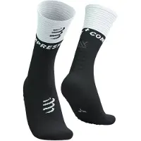 Compressport - Mid Compression Socks V2.0 - Laufsocken Gr T4 - EU 45-48 blau