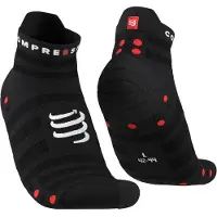 Compressport - Pro Racing Socks V4.0 Ultralight Run Low - Laufsocken Gr T2 - EU 39-41 schwarz