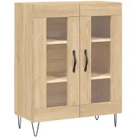 vidaXL Sideboard Sonoma-Eiche 69,5x34x90 cm Holzwerkstoff