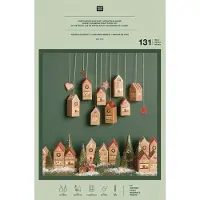 Sonstige Verlage Bastelset Adventskalender "Weihnachtsmarkt"MIX
