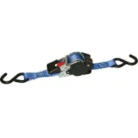 SCHMIDT'S Onlineshop Automatik-Zurrgurt mit Aufrollfunktion / S-Haken - 3 / 120 - blau