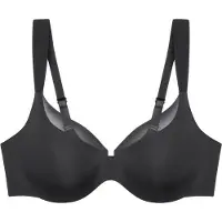 Triumph 1100000002199 "Body Make-Up Illusion Curve" verkleinert die Brust optisch, breite Träger, formend, weich