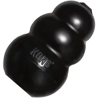 Kong Hundespielzeug Gummi klein schwarz (zwart)