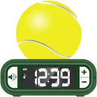 Lexibook Tennis 3D-Nachtlicht-Wecker mit Soundeffekten