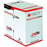 Techly ITP8-FLU-0305, 305 m, Cat5e, U/UTP (UTP), Grau
