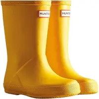 Hunter Boots Regenstiefel Unisex Gelb Gummi