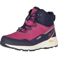 TROLLKIDS Outdoorschuh "KIDS SKARVAN HIKER MID XT" wasserdicht, Vibram Sohle, Schnellverschluss, reflektierende Details