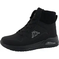 Kappa Sneakerboots "Caroline", Damen, Gr. 38, gefüttert, schwarz, Synthetik, Schuhe Sneakerboots, Winterschuhe, Schnürboots, Sneaker, gefüttert, Topseller