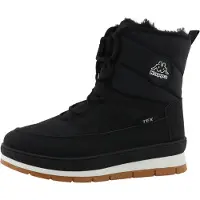 Kappa Damenschuhe Stiefel Gefüttert Winterstiefel Schwarz Freizeit