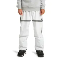 Dc-shoes Snowboardhose "Squadron 30K", Herren, Gr. M, Normalgrößen, weiß, Obermaterial: 100% Polyester., Hosen Snowboardhose
