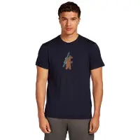 Icebreaker - Merino 150 Tech Lite S/S Tee Bear Tour - Merinoshirt Gr XXL blau