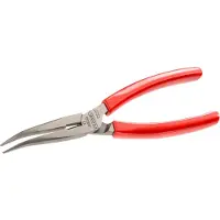 Facom Flachrundzange 40Gr gebogen 200 mm