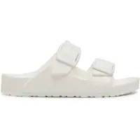 Birkenstock - Kid's Arizona Eva - Sandalen Gr 27 - Narrow grau/weiß